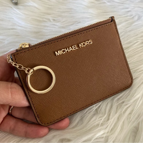 Michael Kors jet set travel small coin pouch & ID holder wallet - Picture 10 of 15